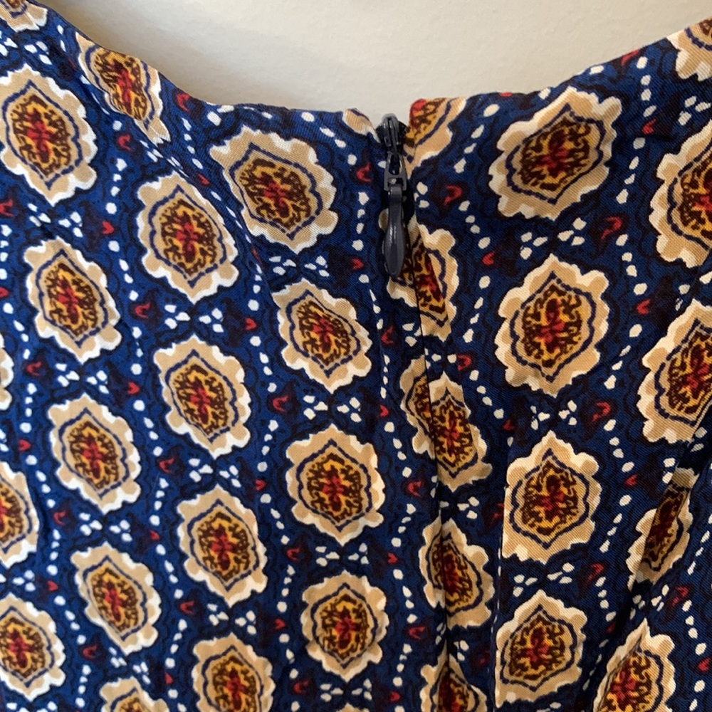 Navy patterned romper - Picture 7 of 7